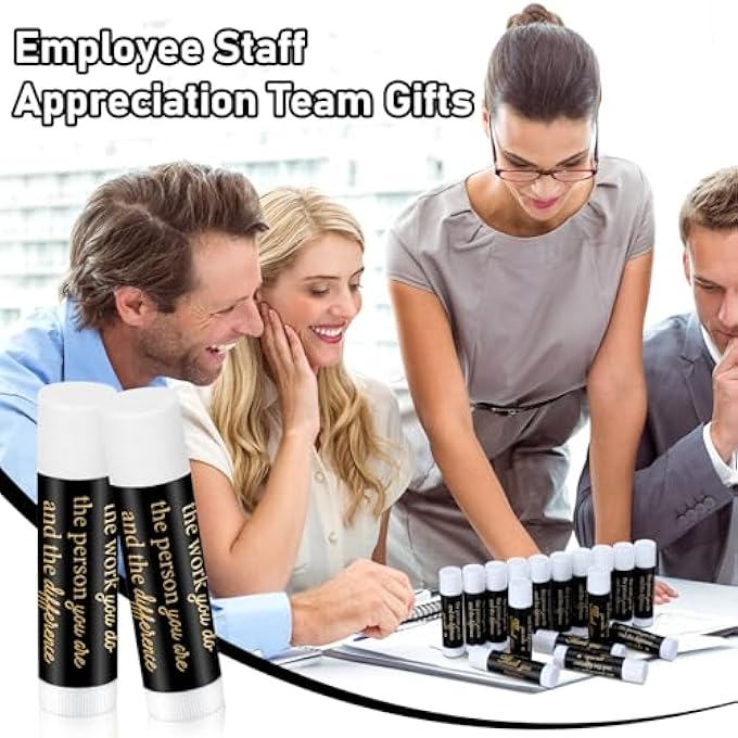 Siifert 50 PACK EMPLOYEE APPRECIATION GIFTS BULK VALENTINE TEACHER STUDENTS GIFTS LIP BALM STAFF TEAM COWORKER APPRECIATION THANK YOU GIFT MOISTURIZING LIP GLOSS FOR WOMEN MEN TEACHER STAFF(BE PROUD) - Image 2